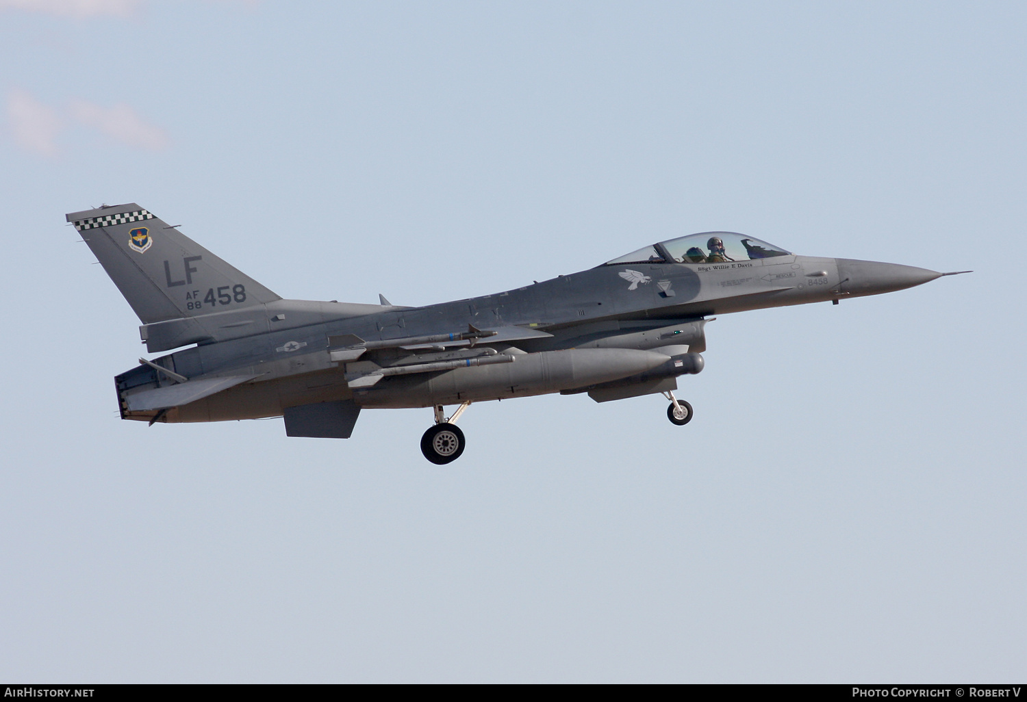 Aircraft Photo of 88-0458 / AF88-458 | Lockheed Martin F-16C Fighting Falcon | USA - Air Force | AirHistory.net #648135