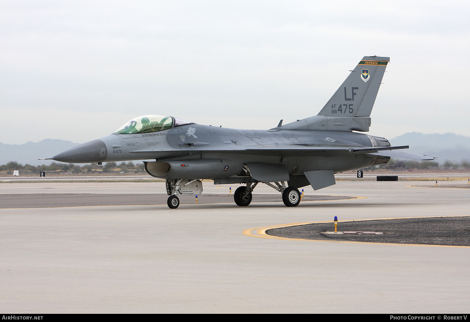 Aircraft Photo of 88-0475 / AF88-475 | General Dynamics F-16CM Fighting Falcon | USA - Air Force | AirHistory.net #648138