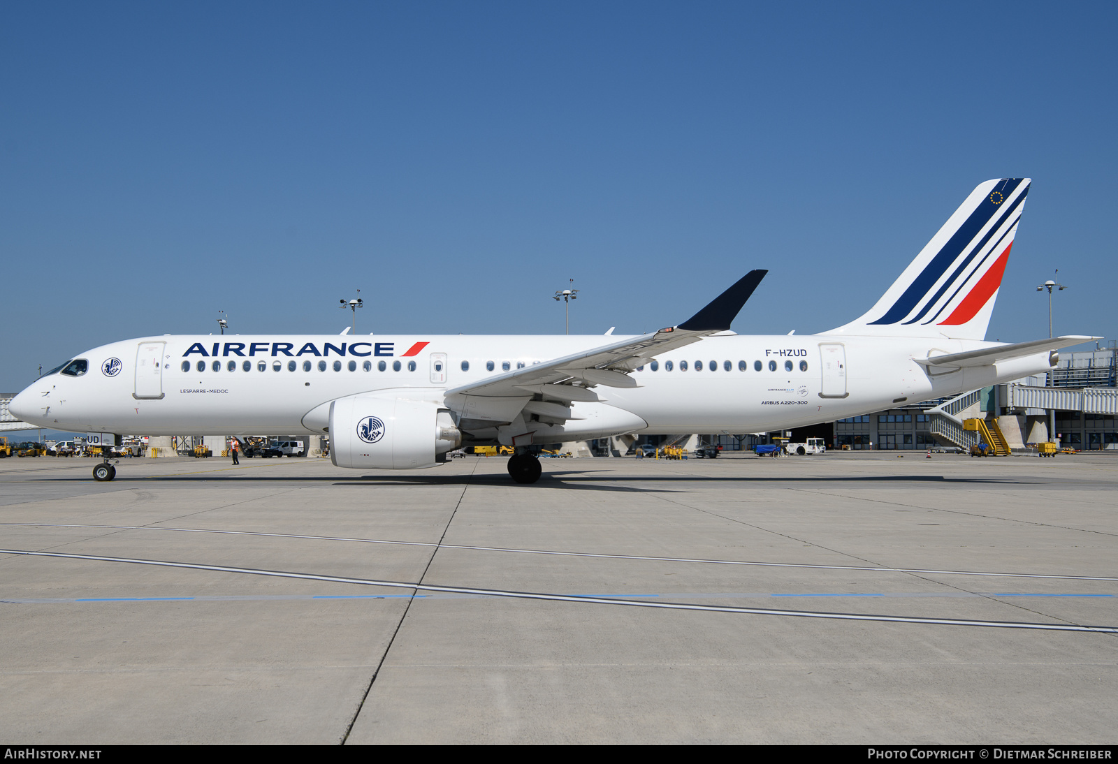 Aircraft Photo of F-HZUD | Airbus A220-371 (BD-500-1A11) | Air France | AirHistory.net #648157