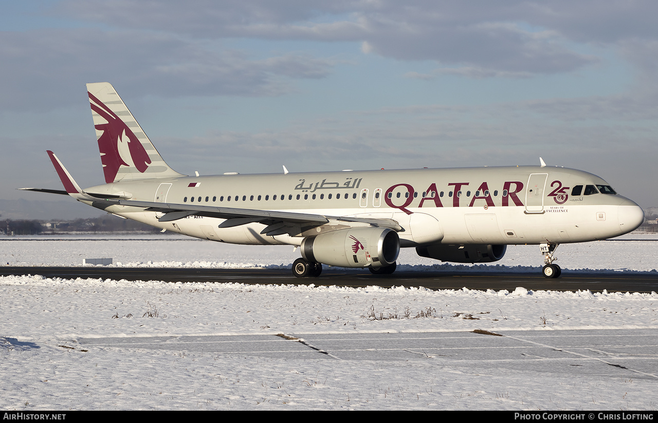 Aircraft Photo of A7-AHT | Airbus A320-232 | Qatar Airways | AirHistory.net #648168