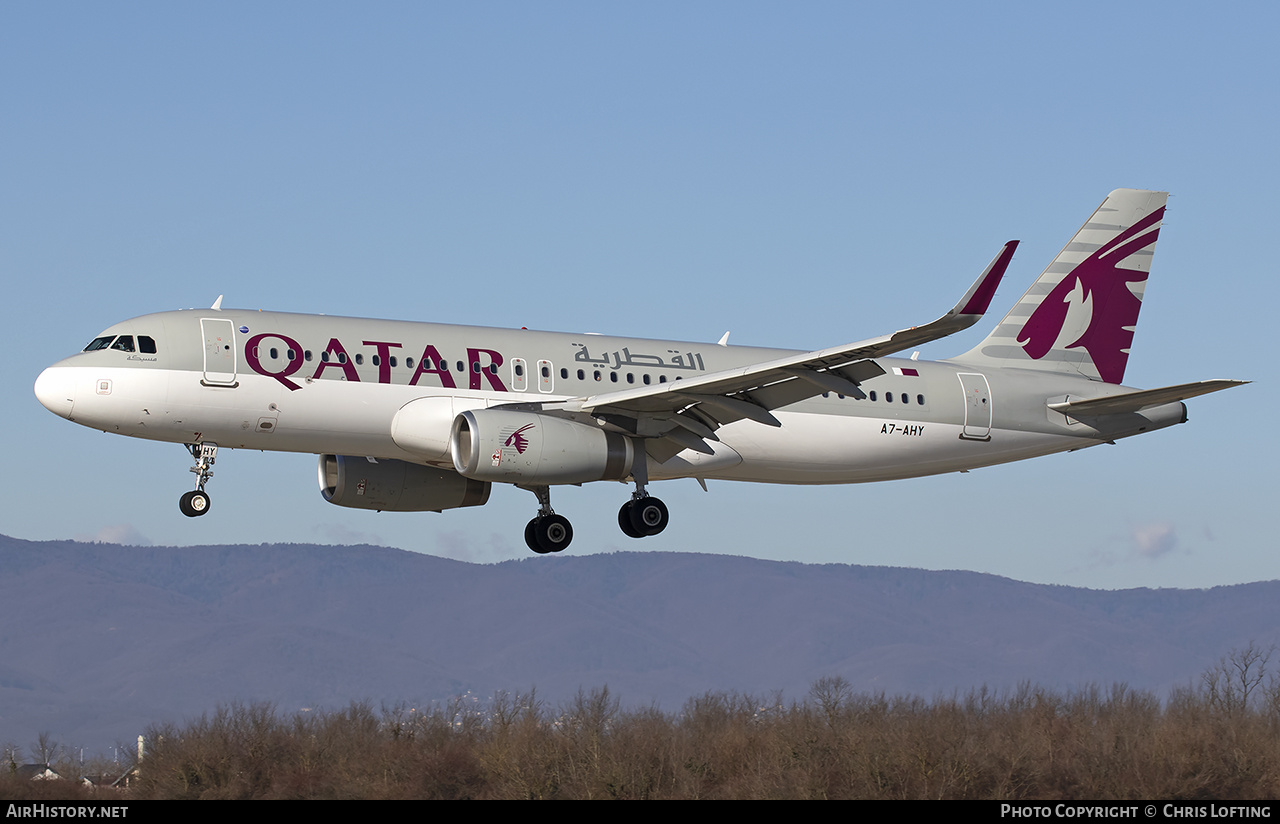 Aircraft Photo of A7-AHY | Airbus A320-232 | Qatar Airways | AirHistory.net #648171
