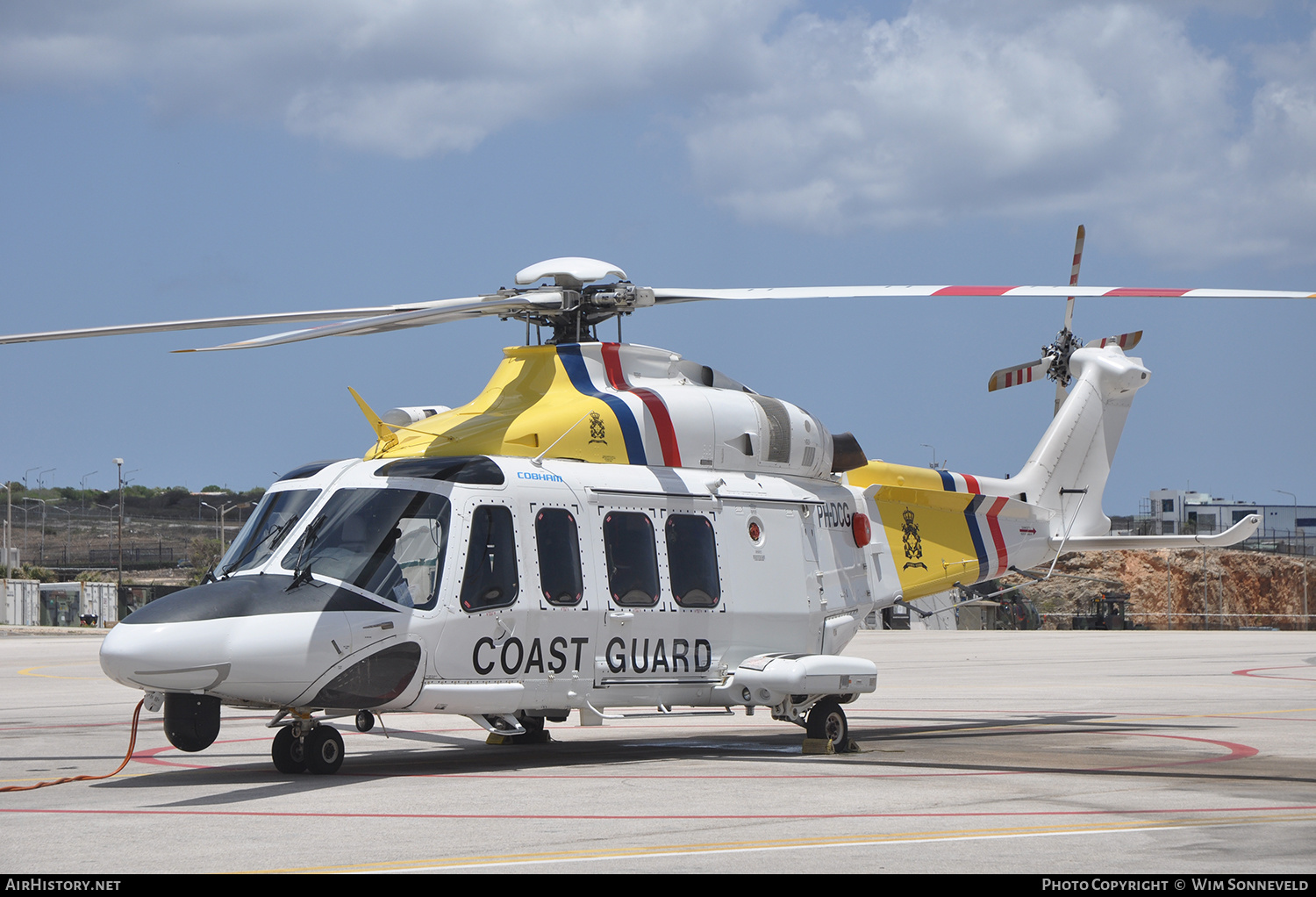 Aircraft Photo of PH-DCG | AgustaWestland AW-139 | Coast Guard - Kustwacht Caribisch Gebied | AirHistory.net #648179