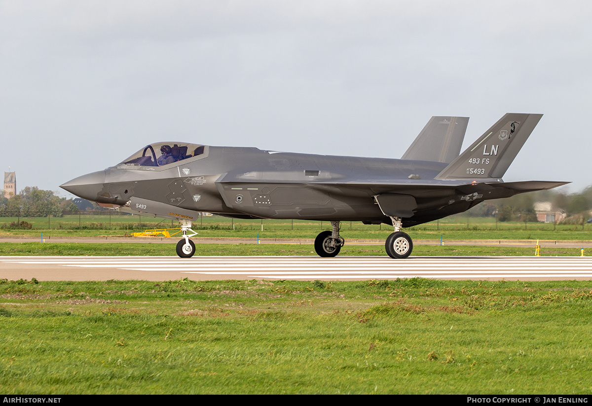 Aircraft Photo of 19-5493 / AF19-5493 | Lockheed Martin F-35A Lightning II | USA - Air Force | AirHistory.net #648197