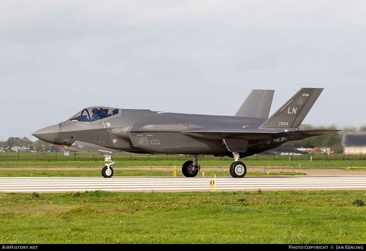 Aircraft Photo of 20-5614 / AF20-5614 | Lockheed Martin F-35A Lightning II | USA - Air Force | AirHistory.net #648219