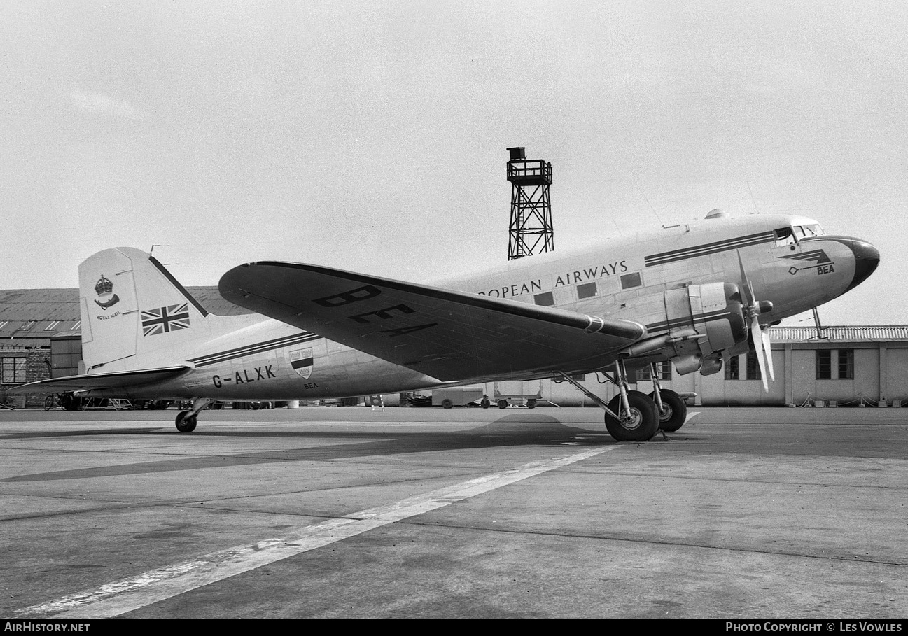Aircraft Photo of G-ALXK | Douglas C-47B Skytrain | BEA - British European Airways | AirHistory.net #648228