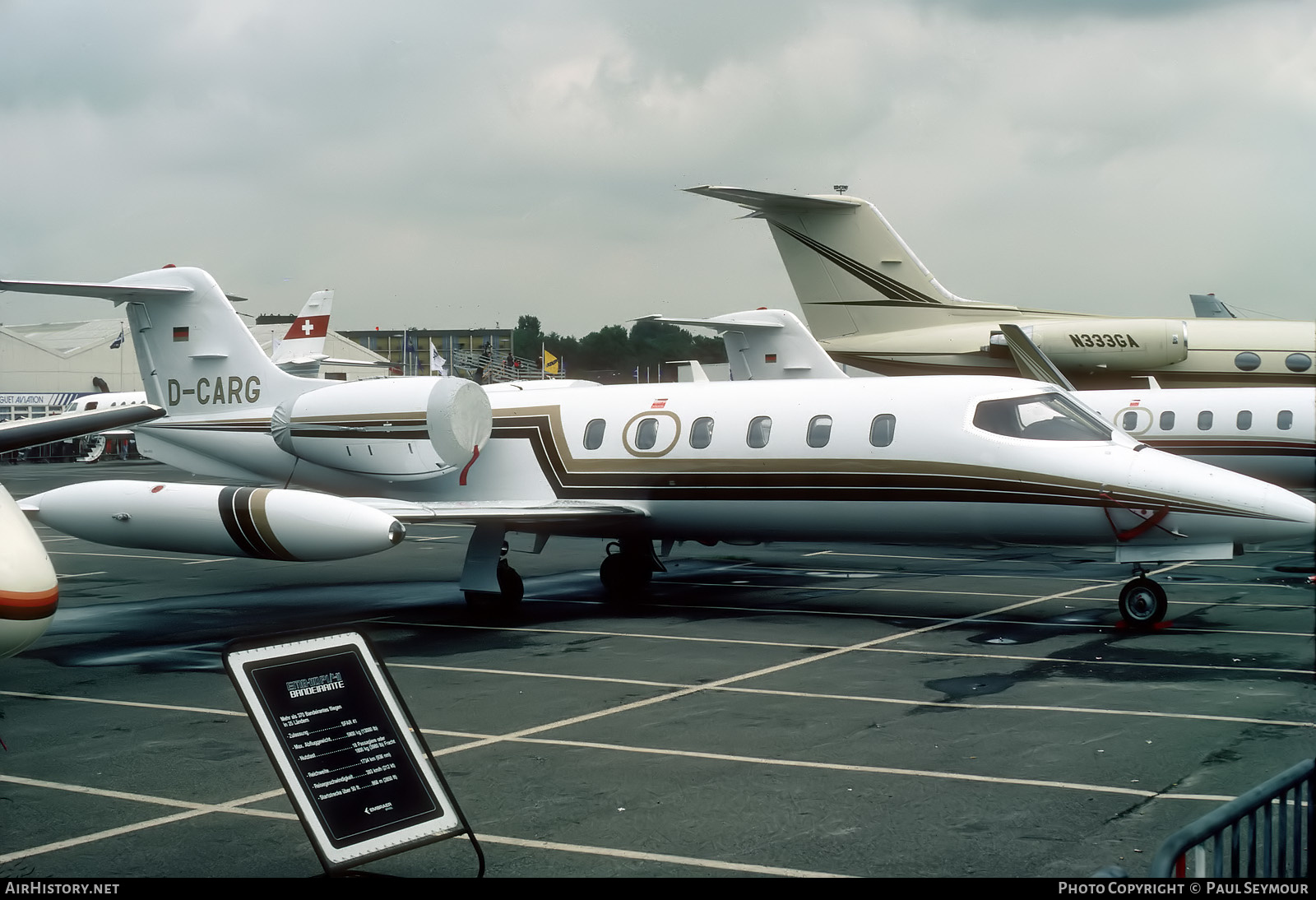 Aircraft Photo of D-CARG | Gates Learjet 35A | AirHistory.net #648230