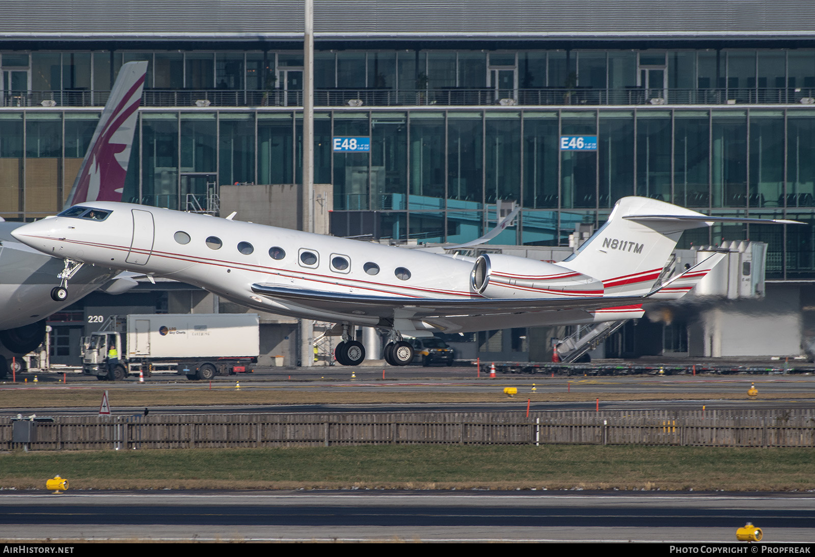 Aircraft Photo of N811TM | Gulfstream Aerospace G650ER (G-VI) | AirHistory.net #648232