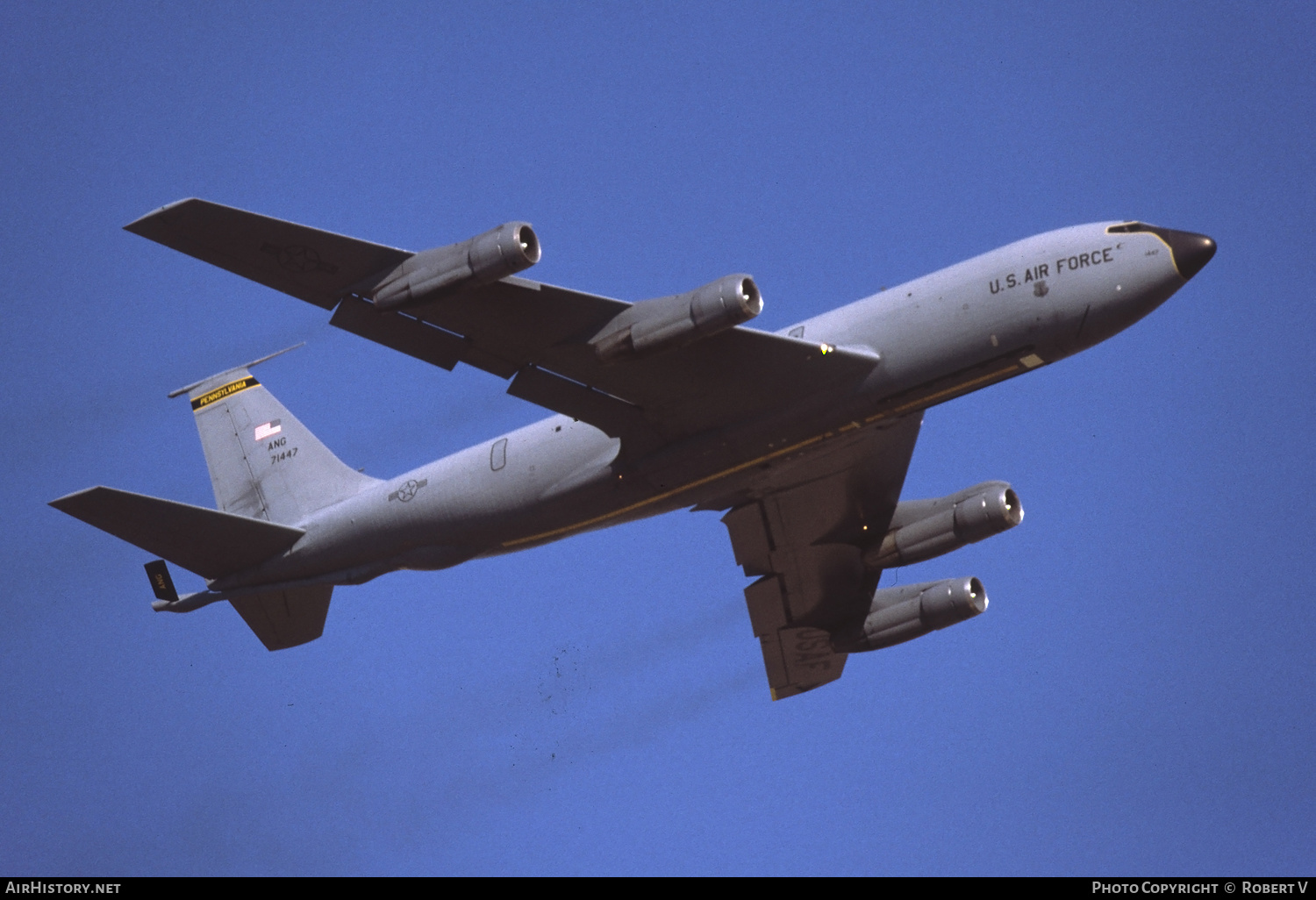 Aircraft Photo of 57-1447 / 71447 | Boeing KC-135E Stratotanker | USA - Air Force | AirHistory.net #648247
