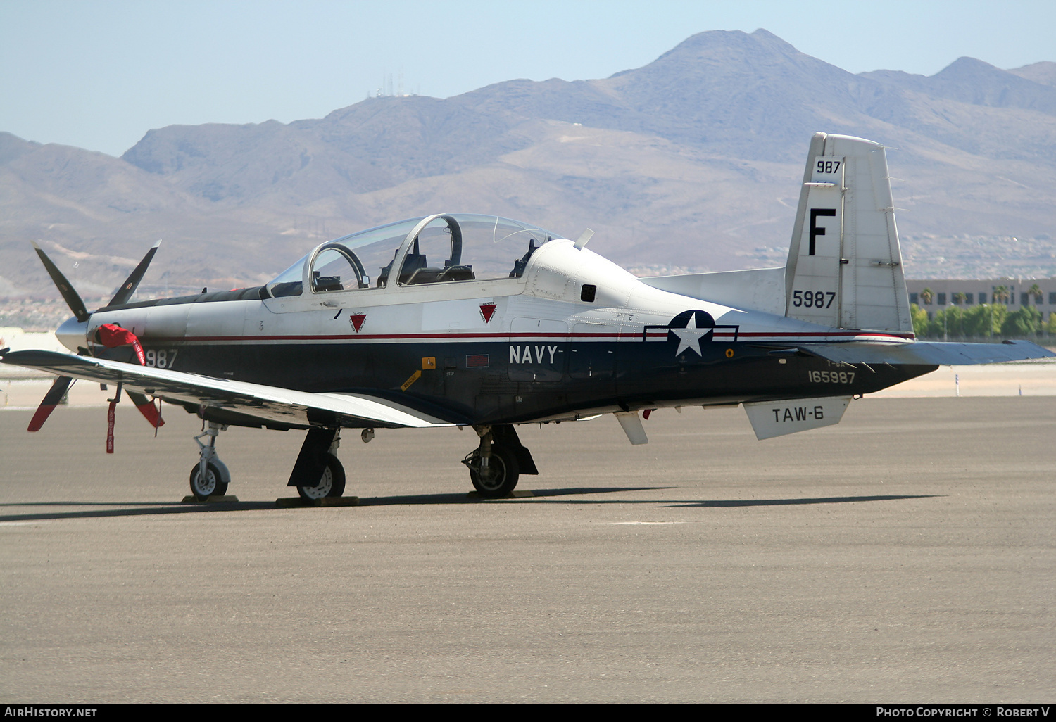 Aircraft Photo of 165987 | Raytheon T-6A Texan II | USA - Navy | AirHistory.net #648261