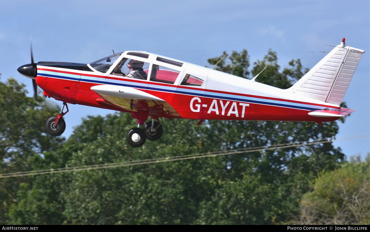 Aircraft Photo of G-AYAT | Piper PA-28-180 Cherokee B | AirHistory.net #648277