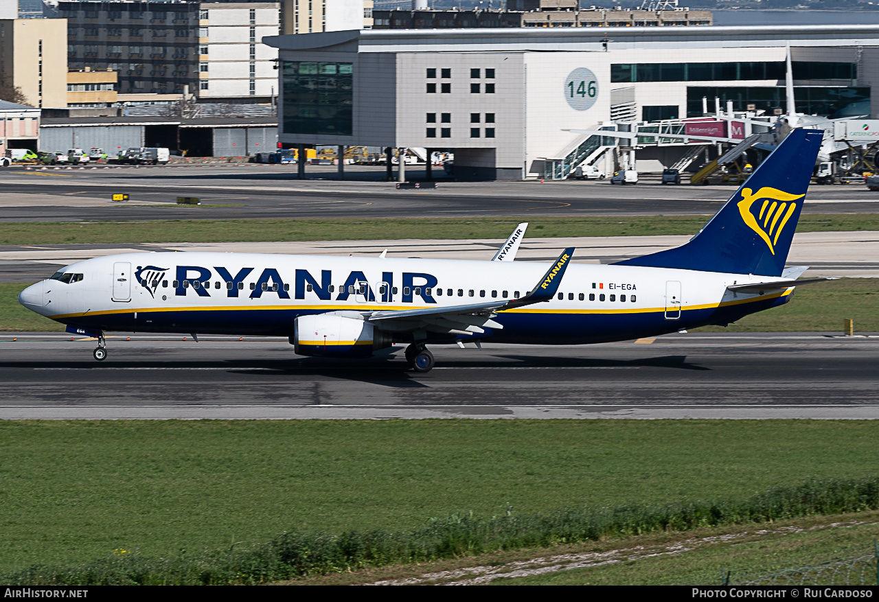 Aircraft Photo of EI-EGA | Boeing 737-8AS | Ryanair | AirHistory.net #648281