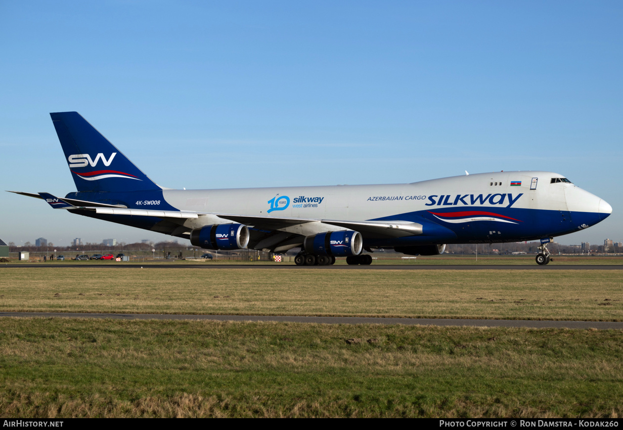 Aircraft Photo of 4K-SW008 | Boeing 747-4R7F/SCD | SilkWay Azerbaijan Cargo | AirHistory.net #648301
