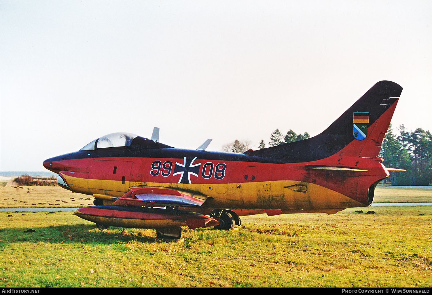 Aircraft Photo of 9908 | Fiat G-91R/3 | Germany - Air Force | AirHistory.net #648337