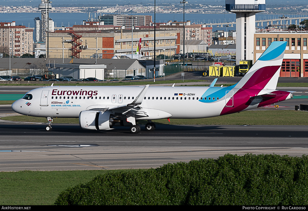 Aircraft Photo of D-AENH | Airbus A320-251N | Eurowings | AirHistory.net #648349