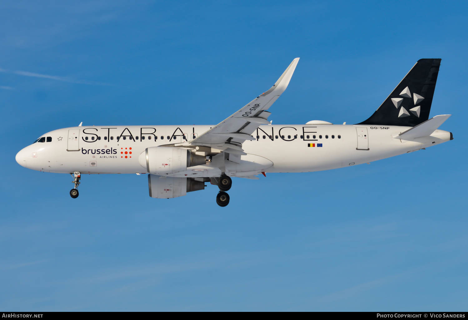 Aircraft Photo of OO-SNP | Airbus A320-214 | Brussels Airlines | AirHistory.net #648351