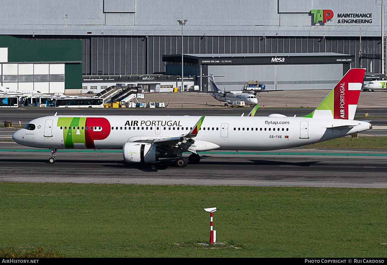 Aircraft Photo of CS-TXE | Airbus A321-251NXLR | TAP Air Portugal | AirHistory.net #648356