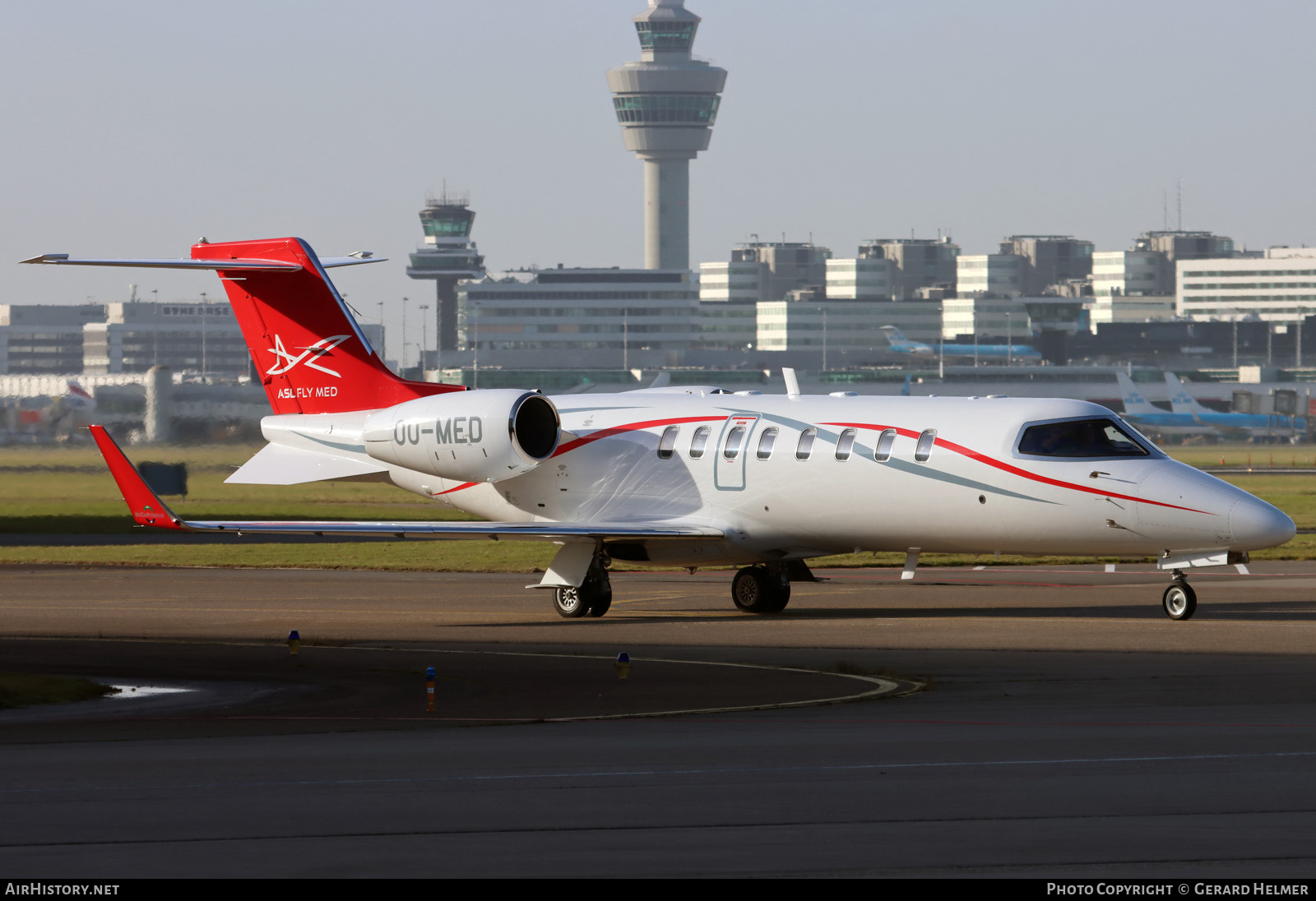 Aircraft Photo of OO-MED | Learjet 45XR | ASL Fly Med | AirHistory.net #648371