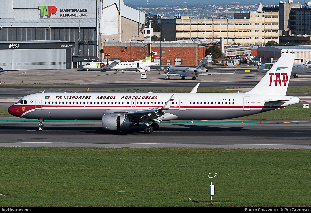 Aircraft Photo of CS-TJR | Airbus A321-251NX | TAP Air Portugal | TAP - Transportes Aéreos Portugueses | AirHistory.net #648382