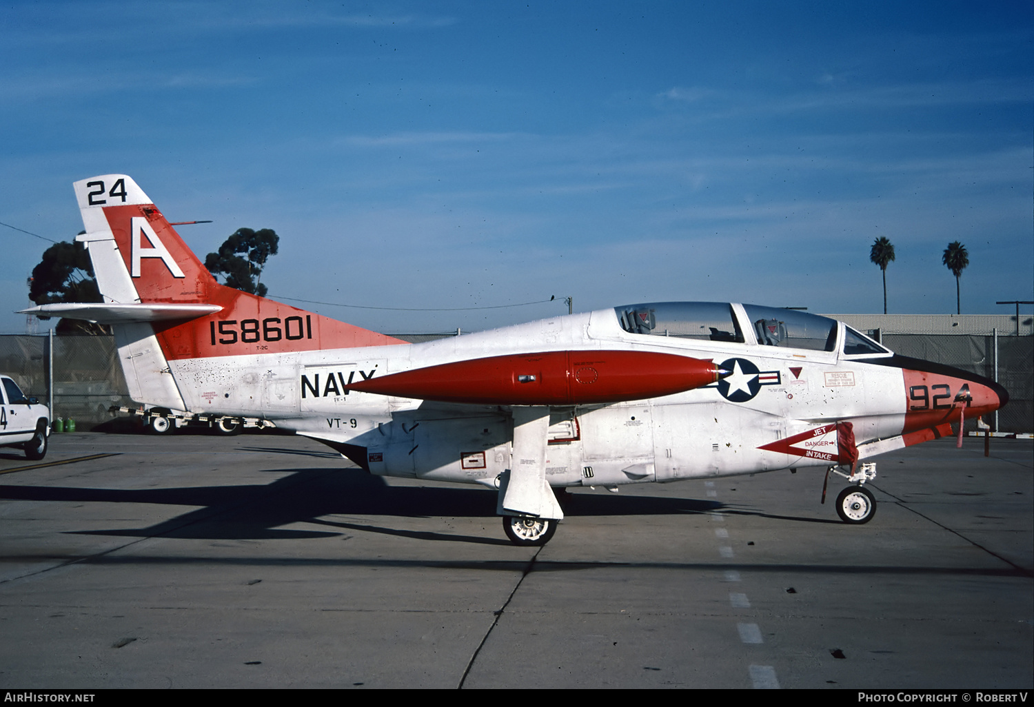 Aircraft Photo of 158601 | North American Rockwell T-2C Buckeye | USA - Navy | AirHistory.net #648402
