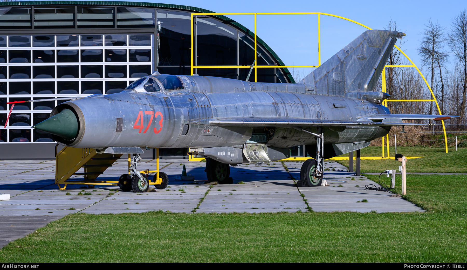 Aircraft Photo of 473 | Mikoyan-Gurevich MiG-21SPS-K | East Germany - Air Force | AirHistory.net #648406