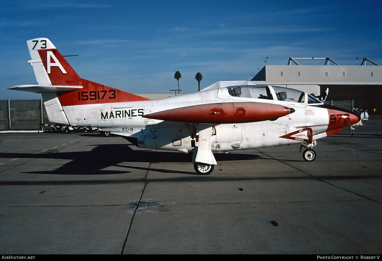 Aircraft Photo of 159173 | North American Rockwell T-2C Buckeye | USA - Navy | AirHistory.net #648408