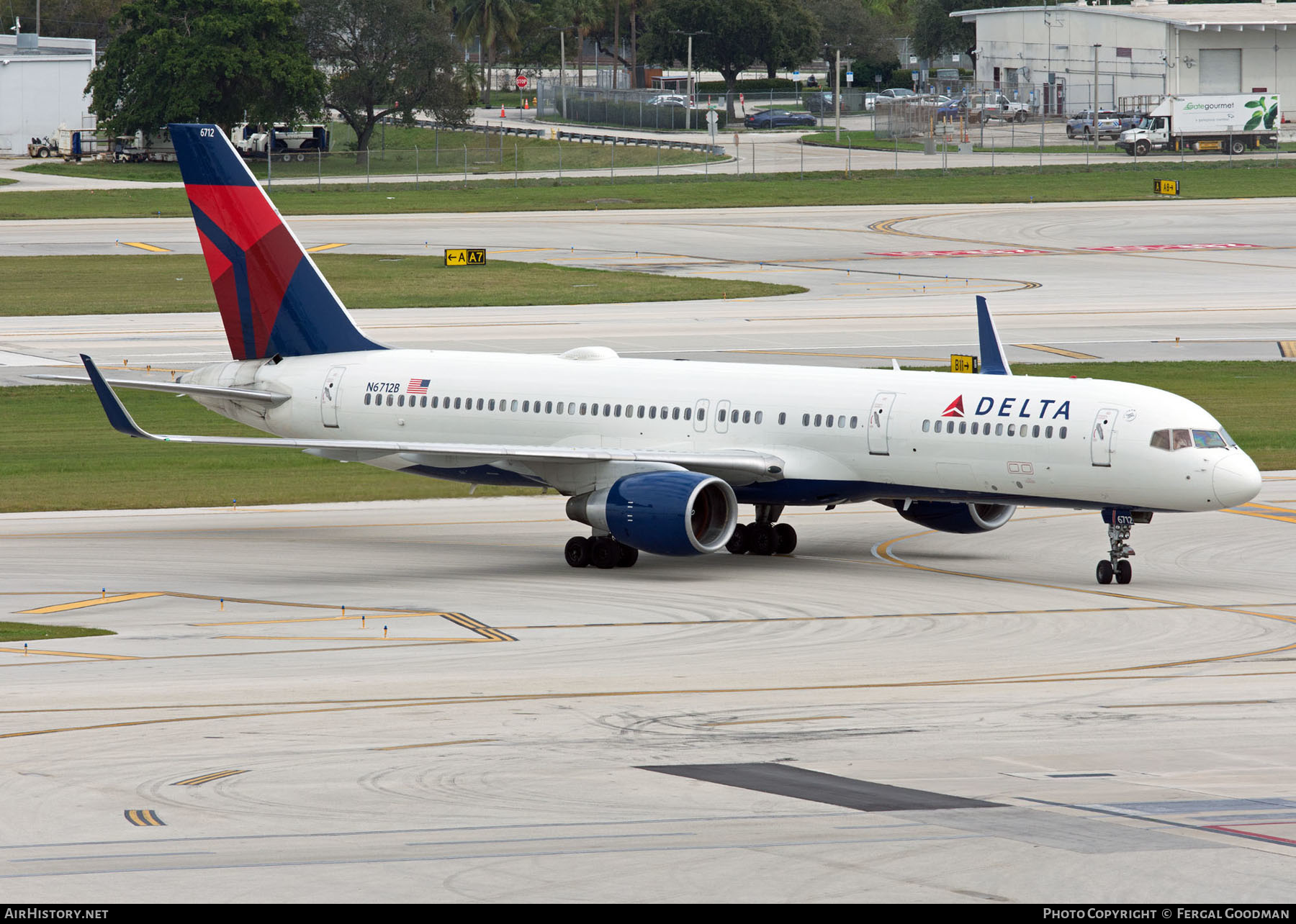 Aircraft Photo of N6712B | Boeing 757-232 | Delta Air Lines | AirHistory.net #648414