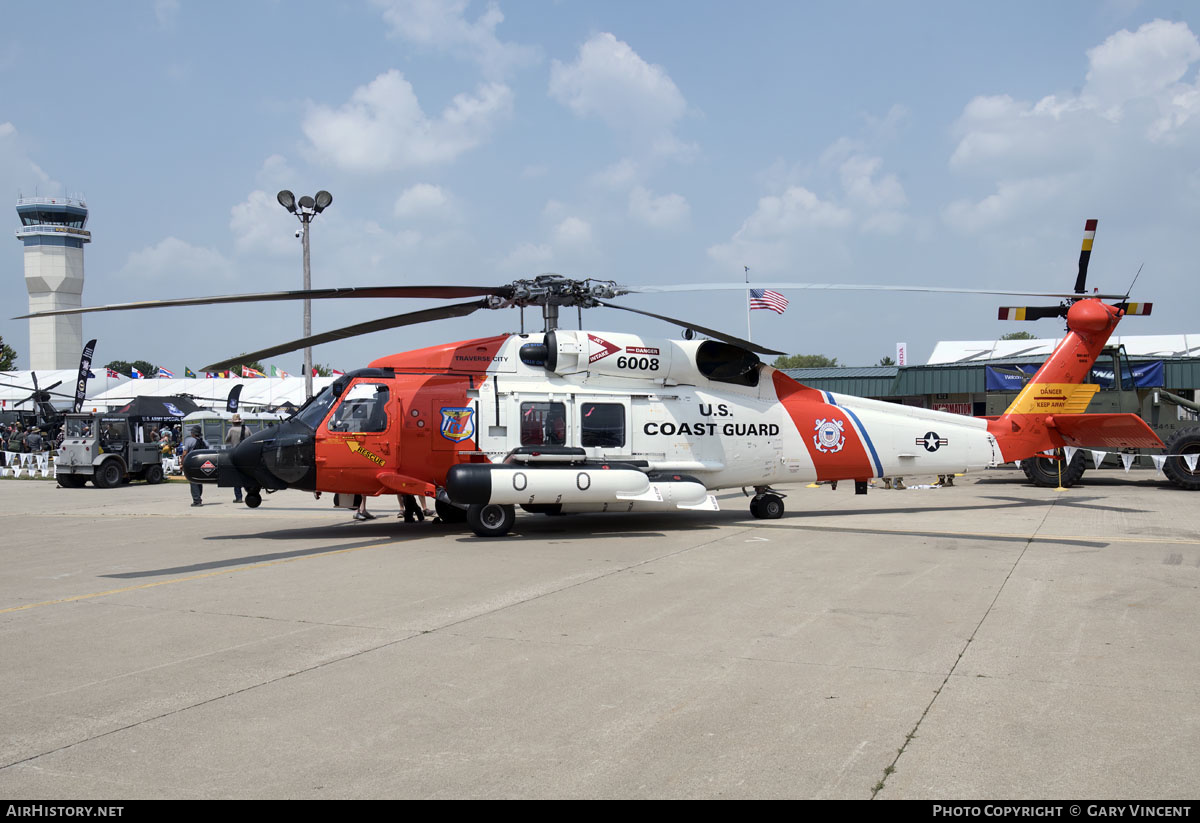Aircraft Photo of 6008 | Sikorsky MH-60T Jayhawk (S-70B-5) | USA - Coast Guard | AirHistory.net #648415