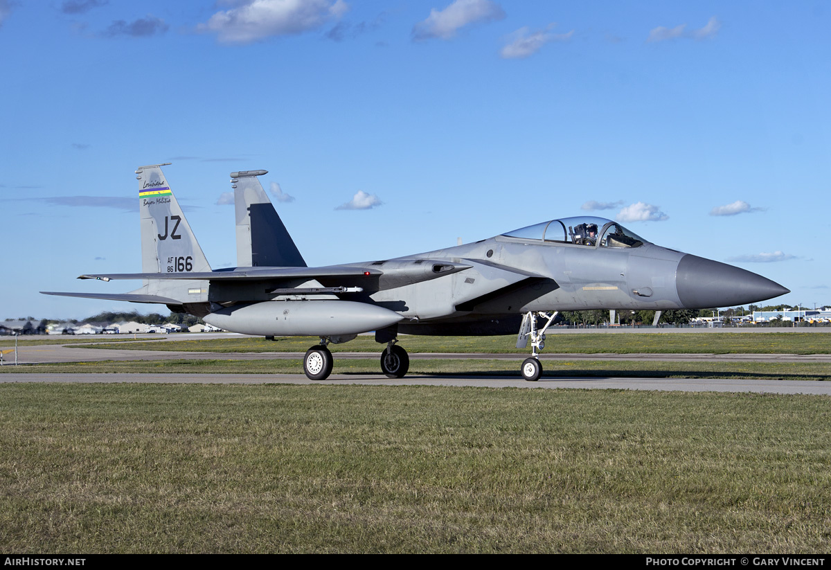 Aircraft Photo of 86-0166 / AF86-166 | McDonnell Douglas F-15C Eagle | USA - Air Force | AirHistory.net #648417