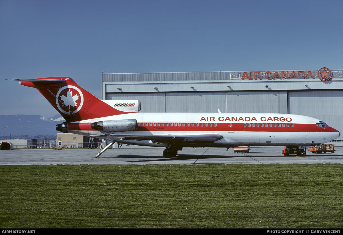Aircraft Photo of C-GAGX | Boeing 727-22C | Air Canada Cargo | AirHistory.net #648429