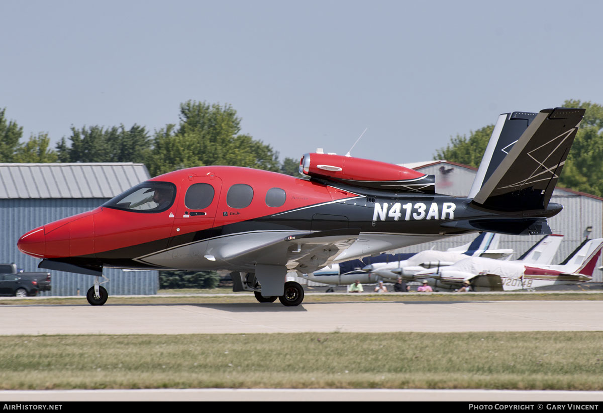 Aircraft Photo of N413AR | Cirrus SF-50 Vision G2+ Arrivee | AirHistory.net #648434