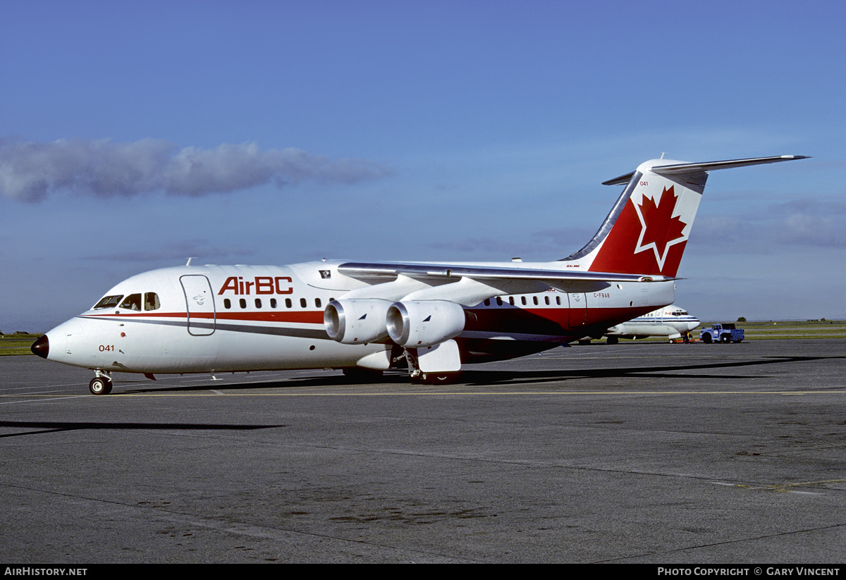 Aircraft Photo of C-FBAB | British Aerospace BAe-146-200 | Air BC | AirHistory.net #648435