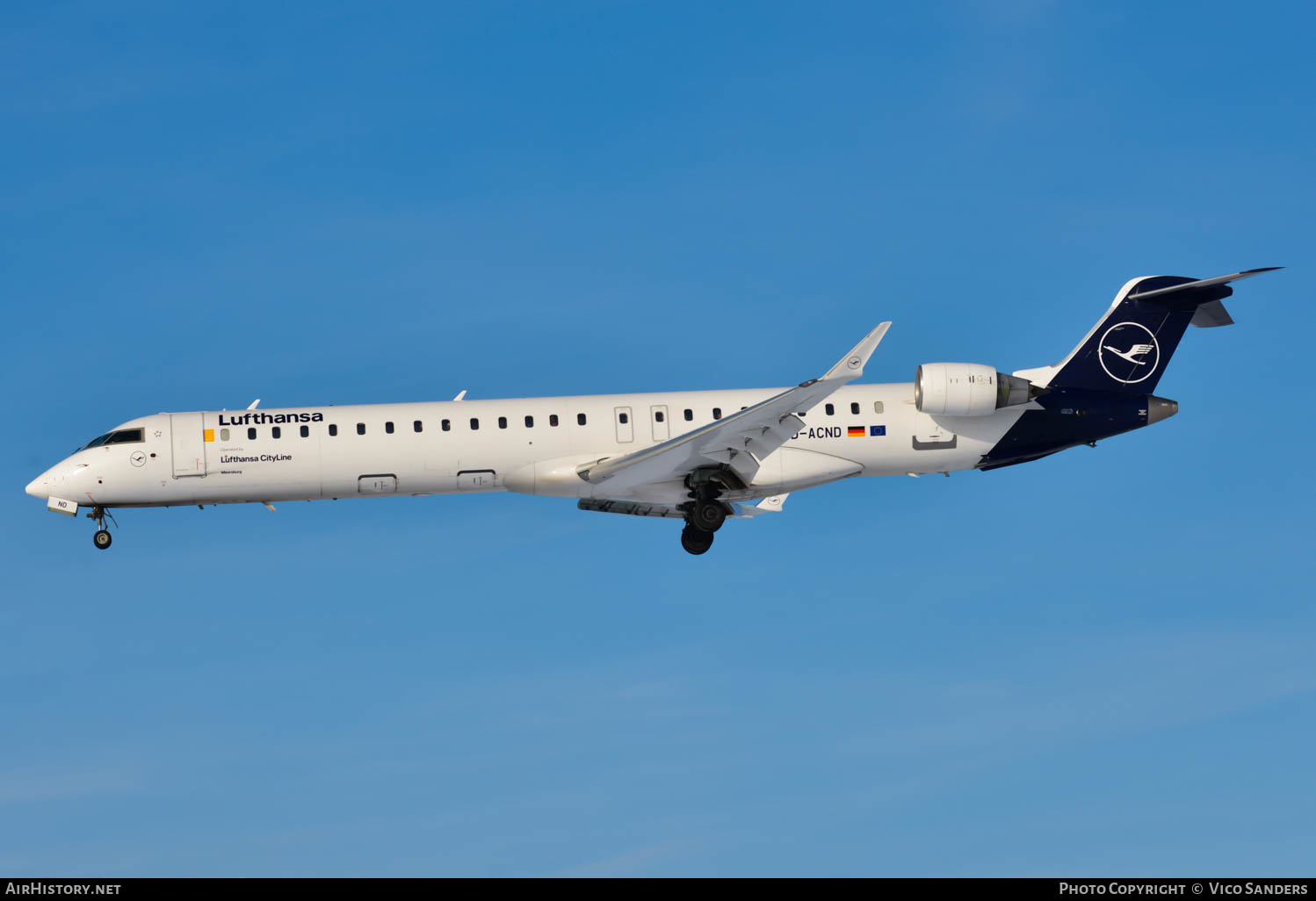 Aircraft Photo of D-ACND | Bombardier CRJ-900LR (CL-600-2D24) | Lufthansa | AirHistory.net #648441