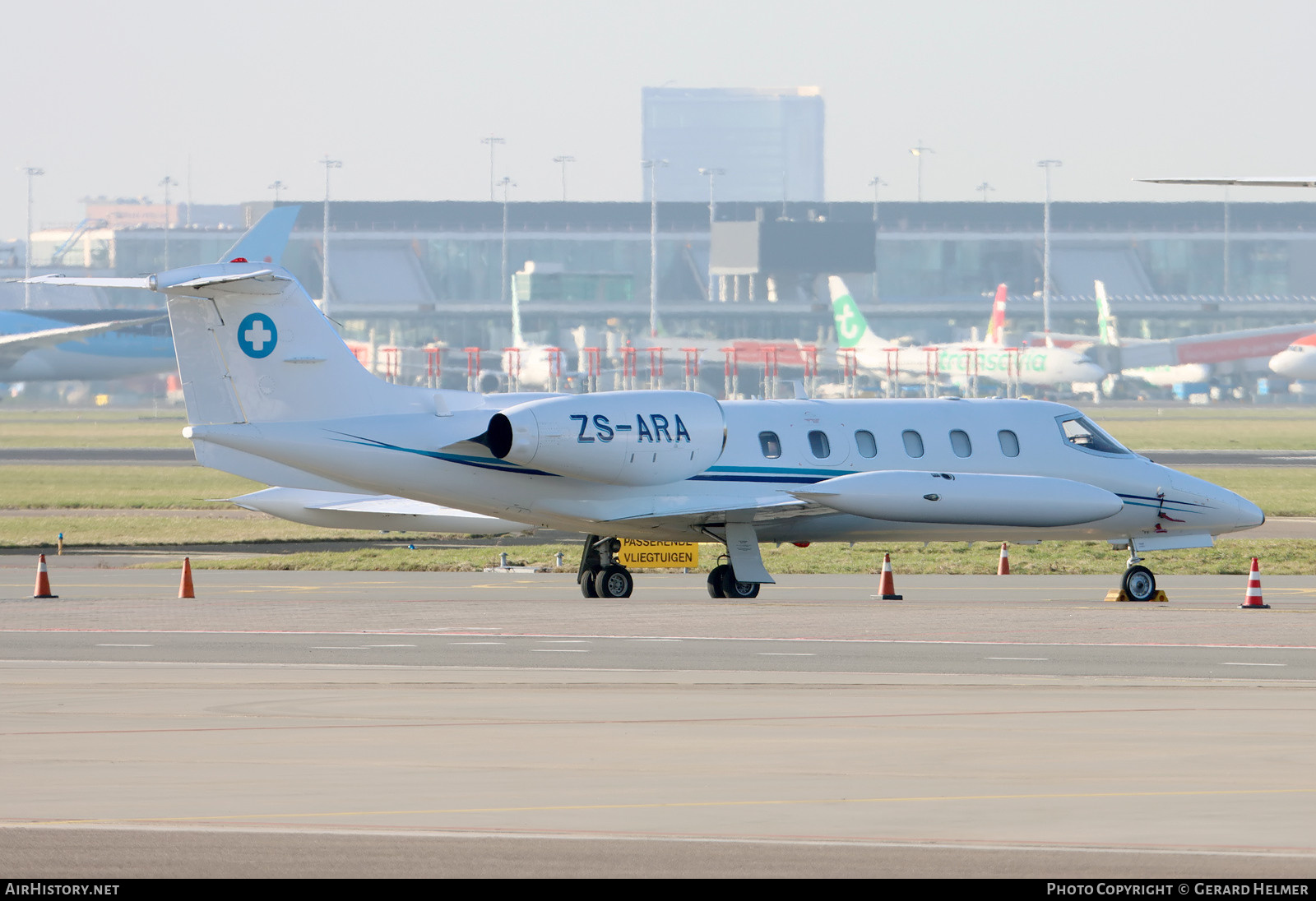 Aircraft Photo of ZS-ARA | Gates Learjet 35A | AirHistory.net #648450