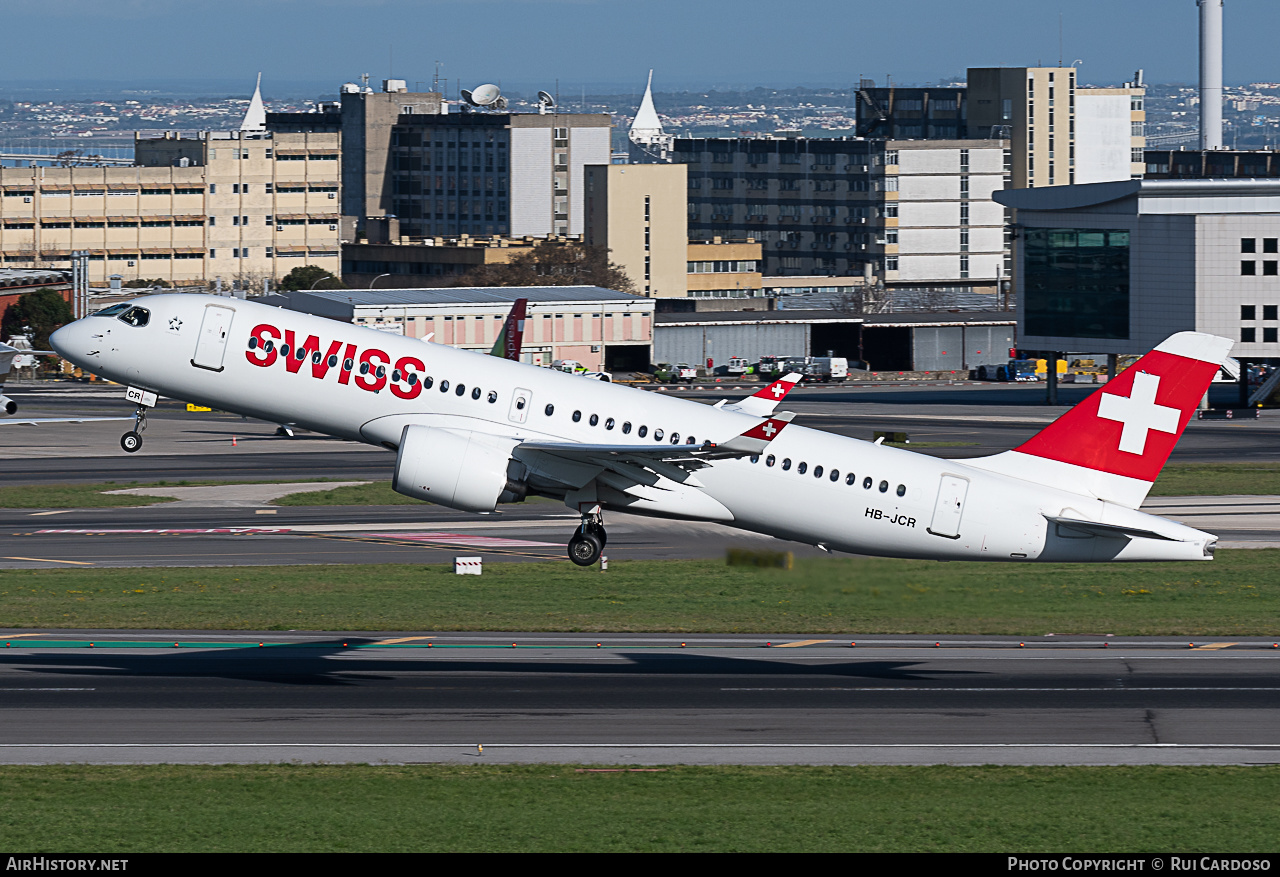Aircraft Photo of HB-JCR | Airbus A220-371 (BD-500-1A11) | Swiss International Air Lines | AirHistory.net #648456