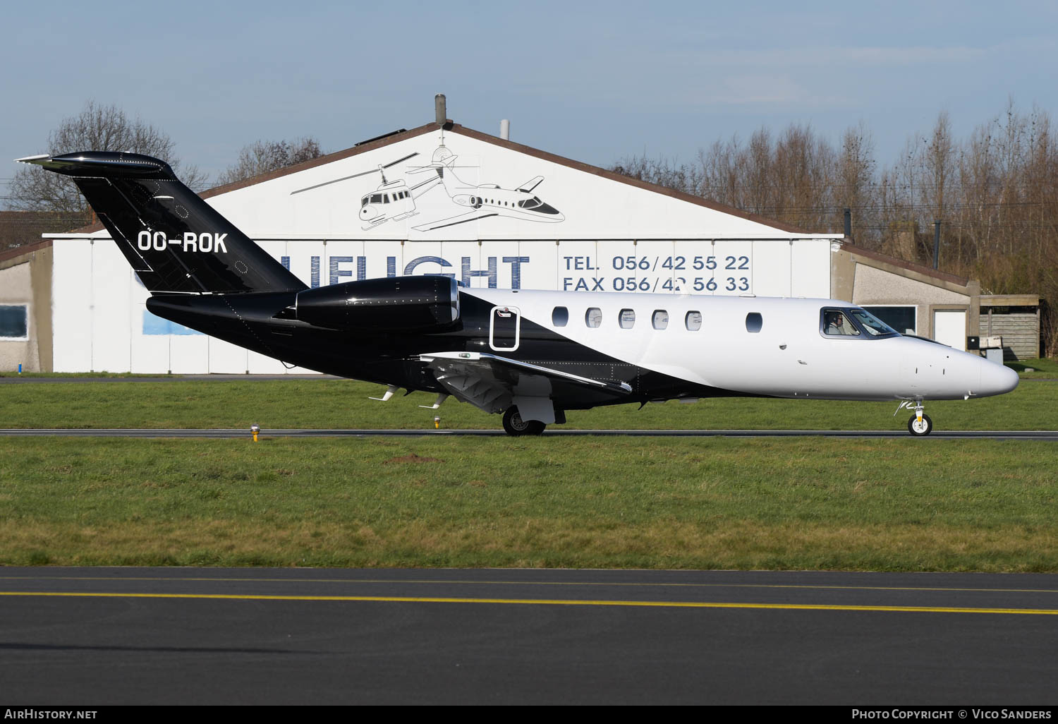 Aircraft Photo of OO-ROK | Cessna 525C CitationJet CJ4 | AirHistory.net #648461