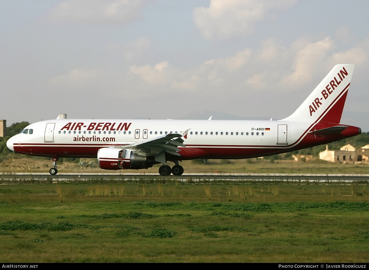 Aircraft Photo of D-ABDI | Airbus A320-214 | Air Berlin | AirHistory.net #648479