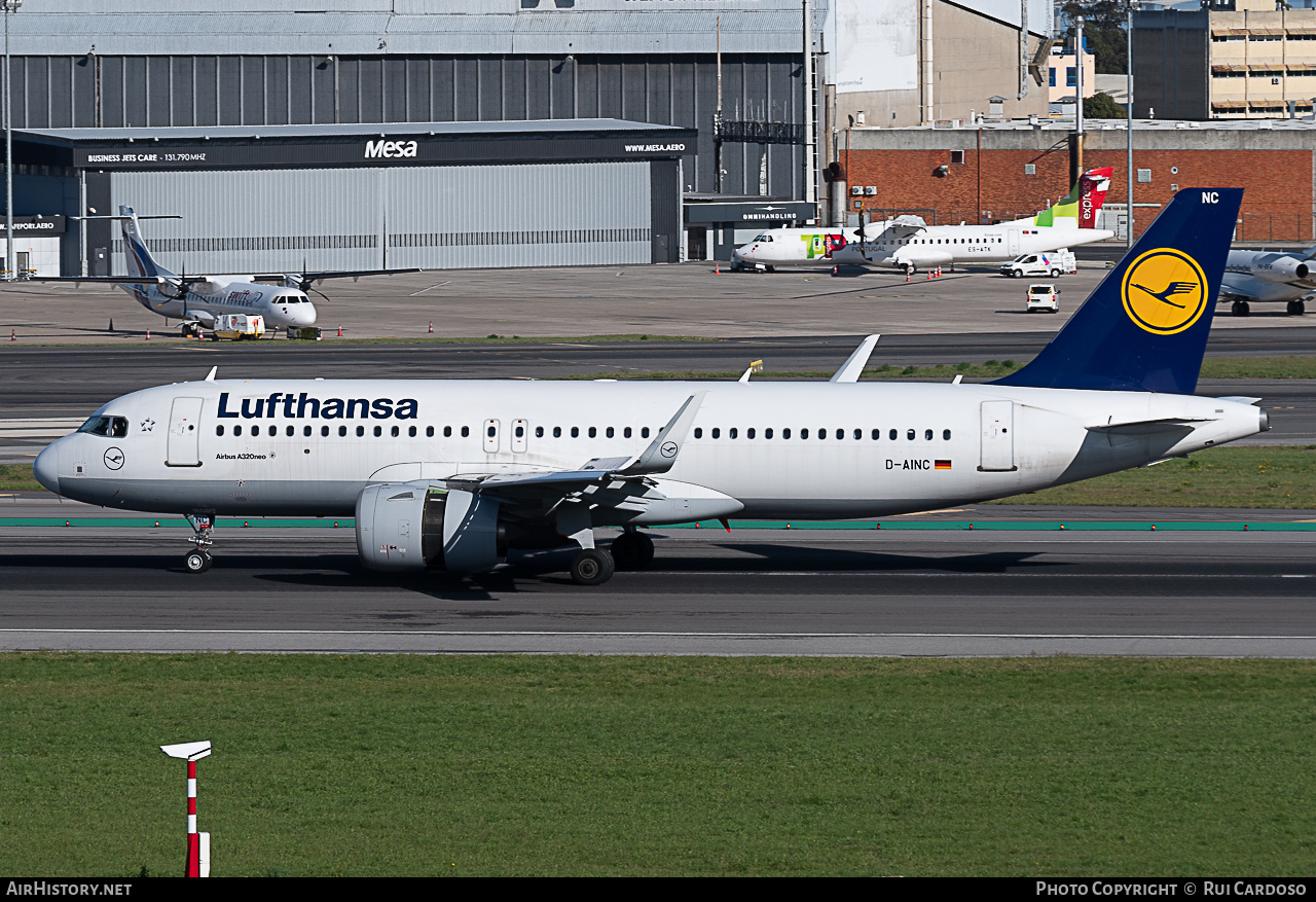 Aircraft Photo of D-AINC | Airbus A320-271N | Lufthansa | AirHistory.net #648481