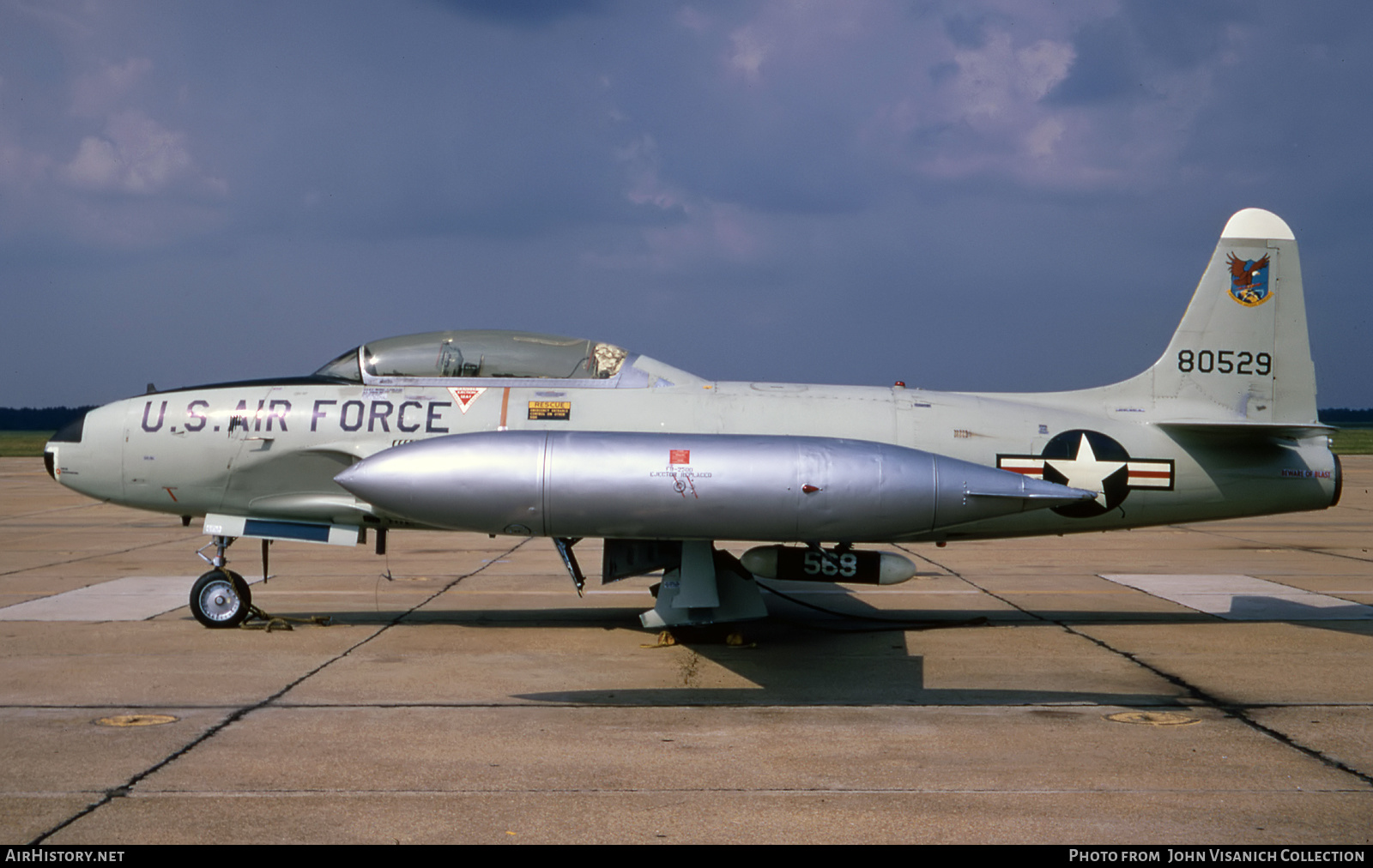 Aircraft Photo of 58-0529 / 80529 | Lockheed T-33A | USA - Air Force | AirHistory.net #648482