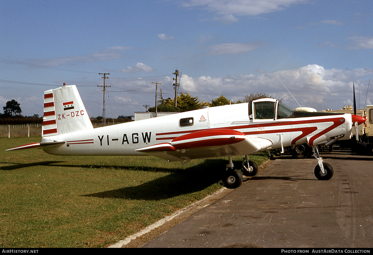 Aircraft Photo of ZK-DZC / YI-AGW | Fletcher FU-24-950 | AirHistory.net #648495