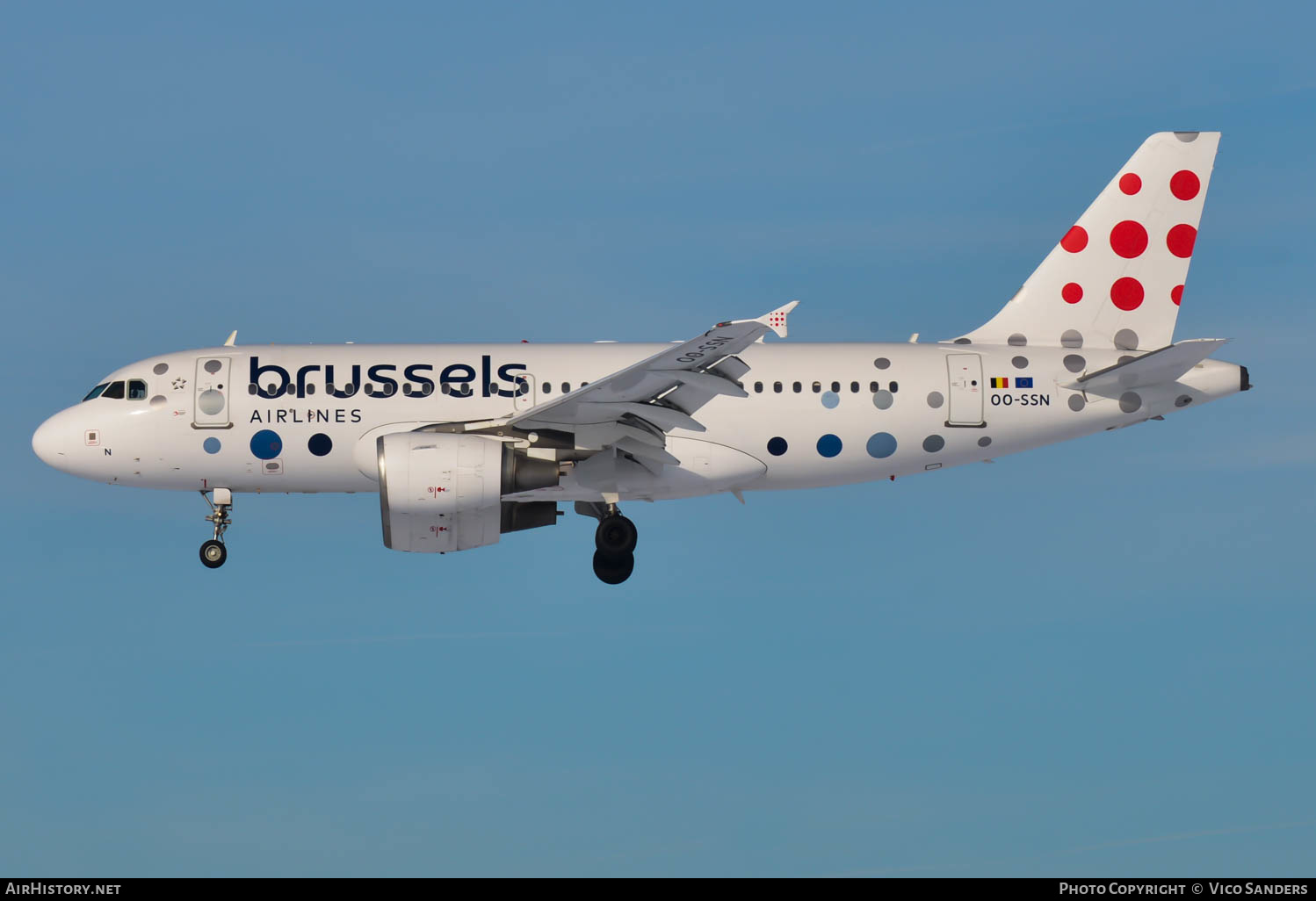 Aircraft Photo of OO-SSN | Airbus A319-112 | Brussels Airlines | AirHistory.net #648500