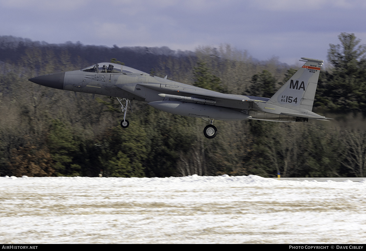 Aircraft Photo of 86-0154 / 86-154 | McDonnell Douglas F-15C Eagle | USA - Air Force | AirHistory.net #648501