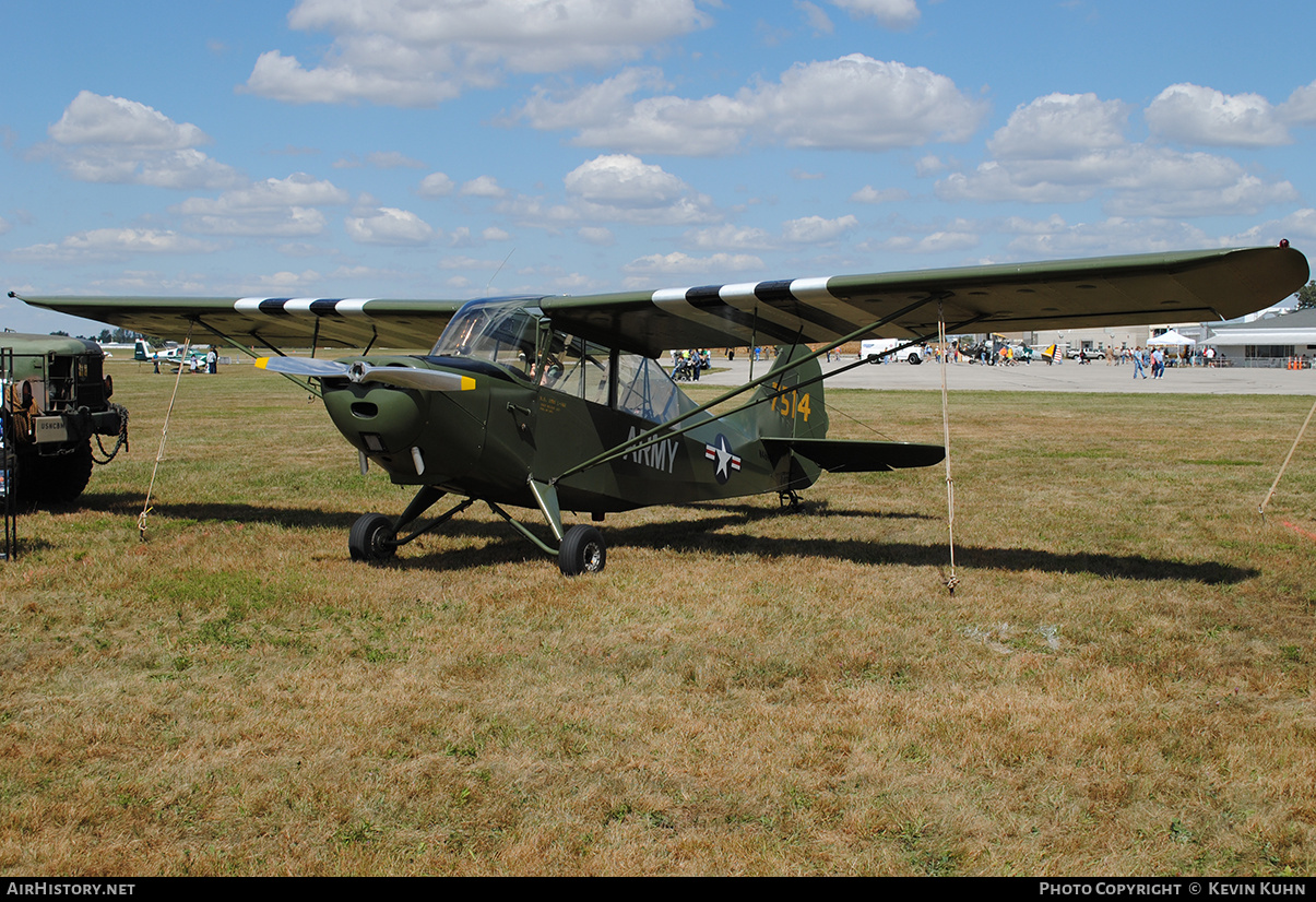 Aircraft Photo of N4698E / 7514 | Champion 7EC Traveler | USA - Army | AirHistory.net #648510