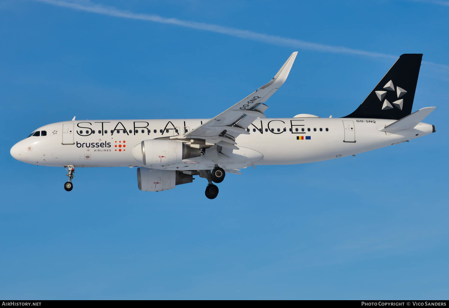 Aircraft Photo of OO-SNQ | Airbus A320-214 | Brussels Airlines | AirHistory.net #648515