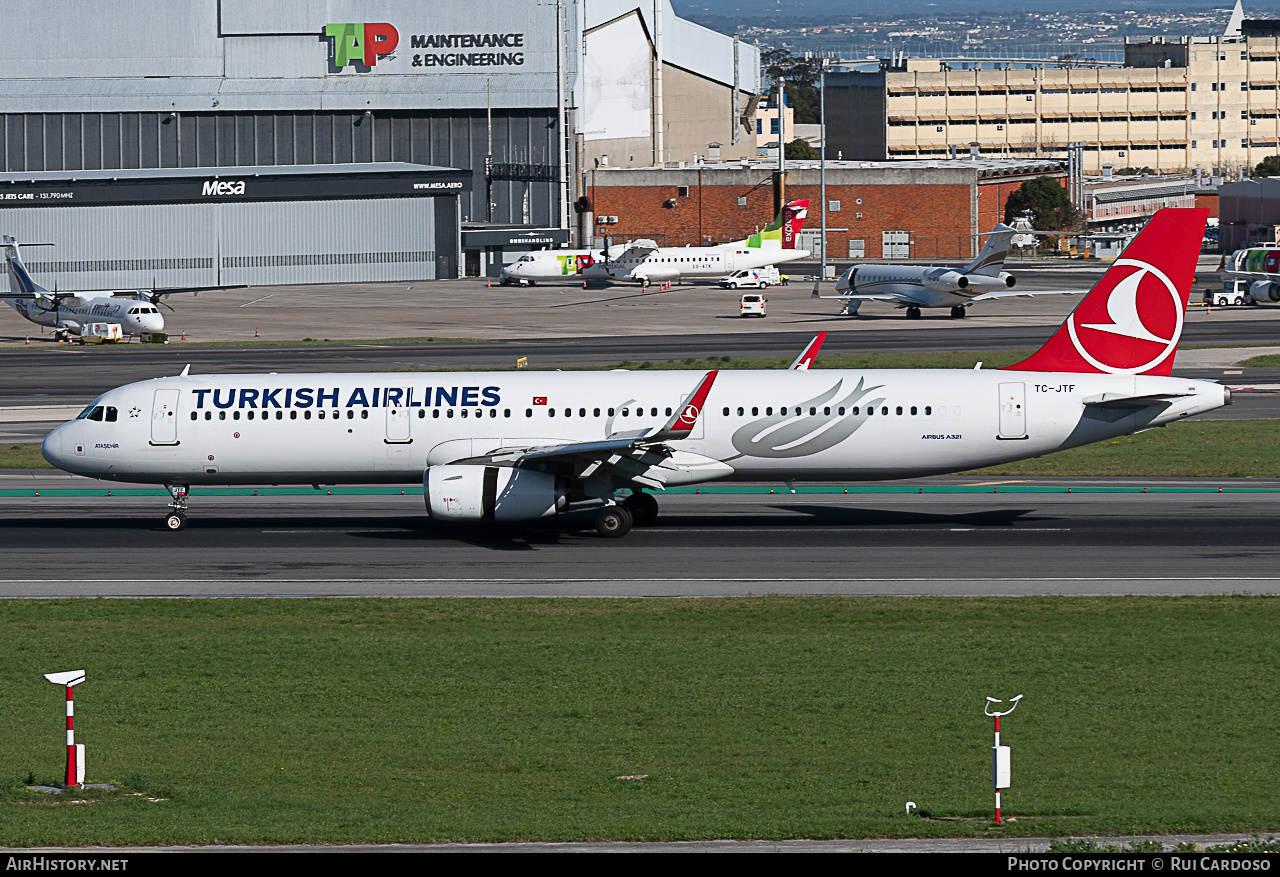 Aircraft Photo of TC-JTF | Airbus A321-231 | Turkish Airlines | AirHistory.net #648516