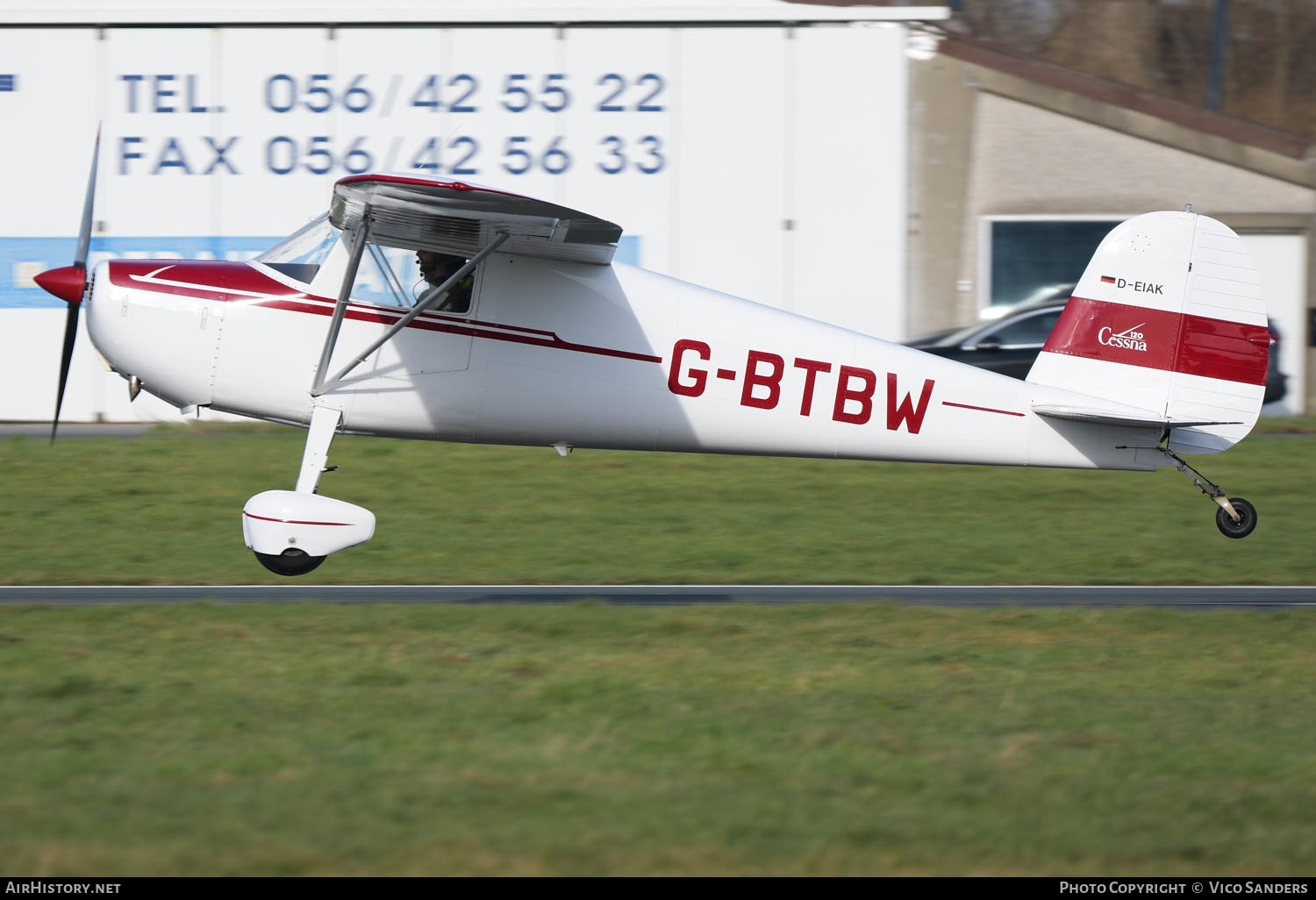 Aircraft Photo of D-EIAK / G-BTBW | Cessna 120 | AirHistory.net #648529