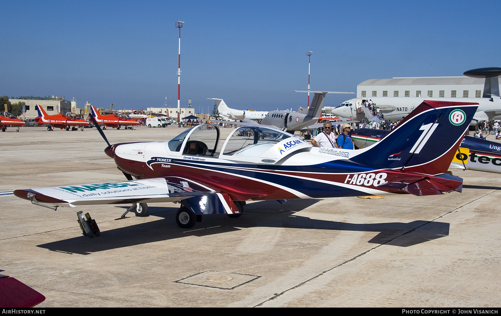 Aircraft Photo of I-A688 | Alpi Pioneer 330 Acro | Pioneer Team | AirHistory.net #648532