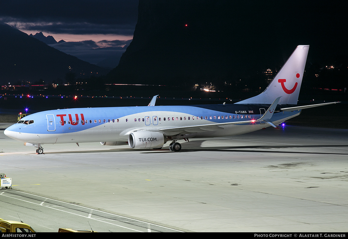 Aircraft Photo of G-TAWA | Boeing 737-8K5 | TUI | AirHistory.net #648544