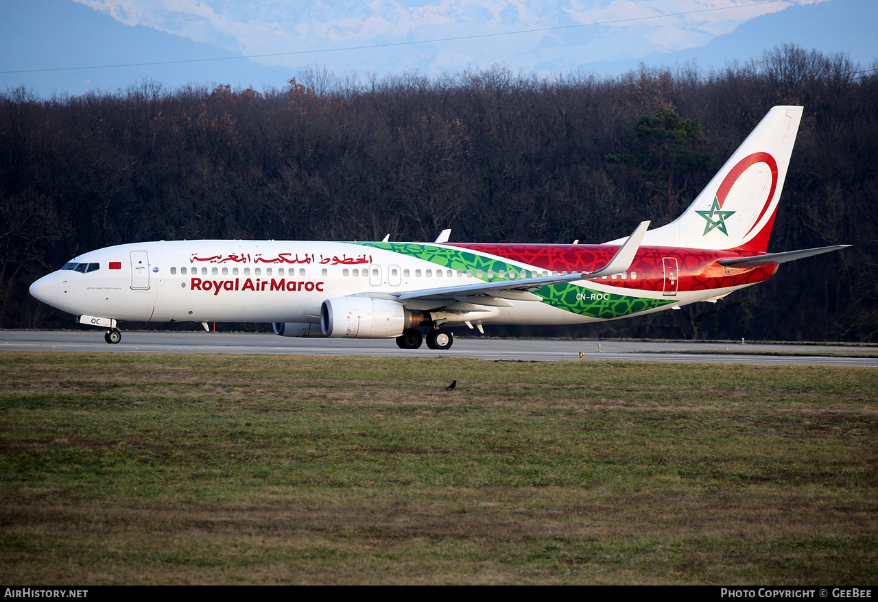 Aircraft Photo of CN-ROC | Boeing 737-8B6 | Royal Air Maroc - RAM | AirHistory.net #648550