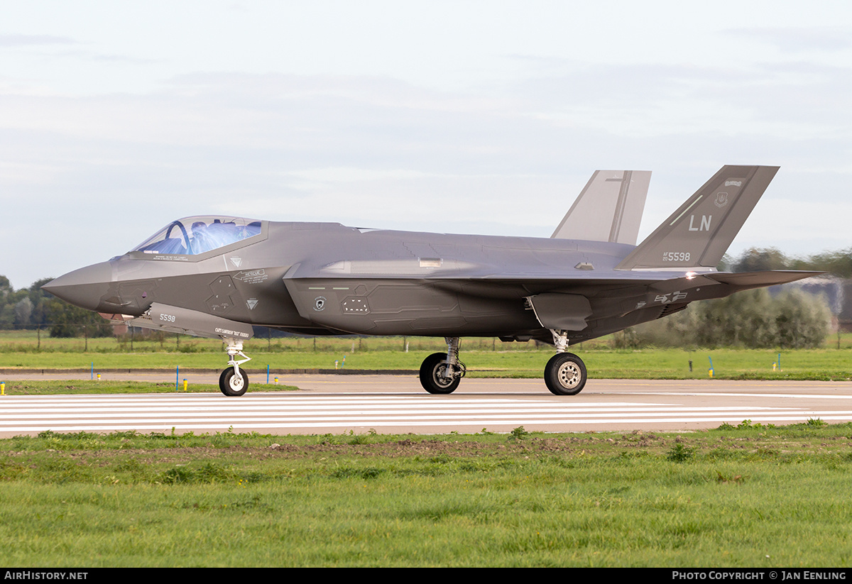 Aircraft Photo of 20-5598 / AF20-5598 | Lockheed Martin F-35A Lightning II | USA - Air Force | AirHistory.net #648563