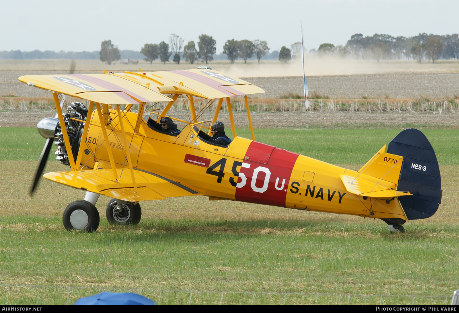 Aircraft Photo of VH-PUD / 07711 | Boeing N2S-3 Kaydet (B75N1) | USA - Navy | AirHistory.net #648565